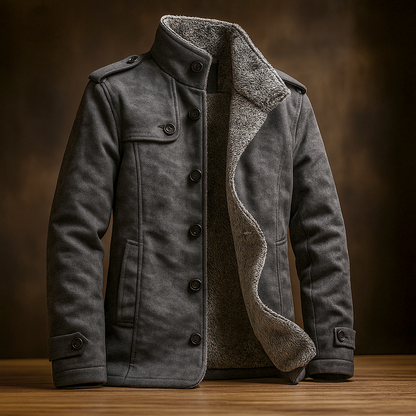 Trenton Suede Overcoat