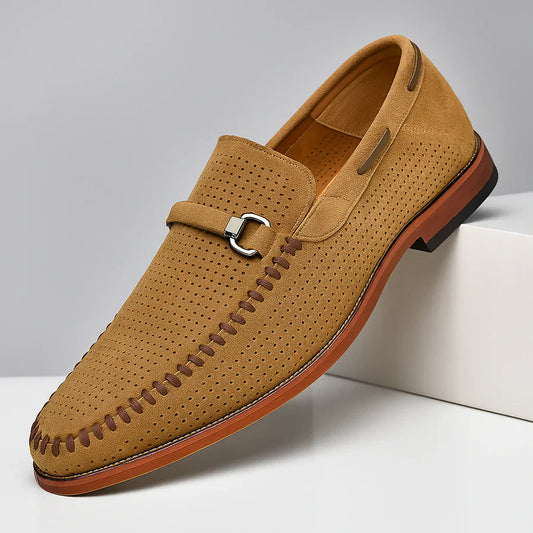 Belize Genuine Suede Loafers