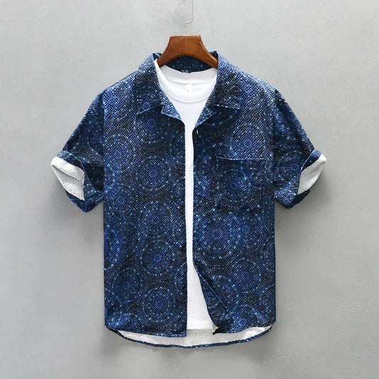 Ambrose Retro Button-Up