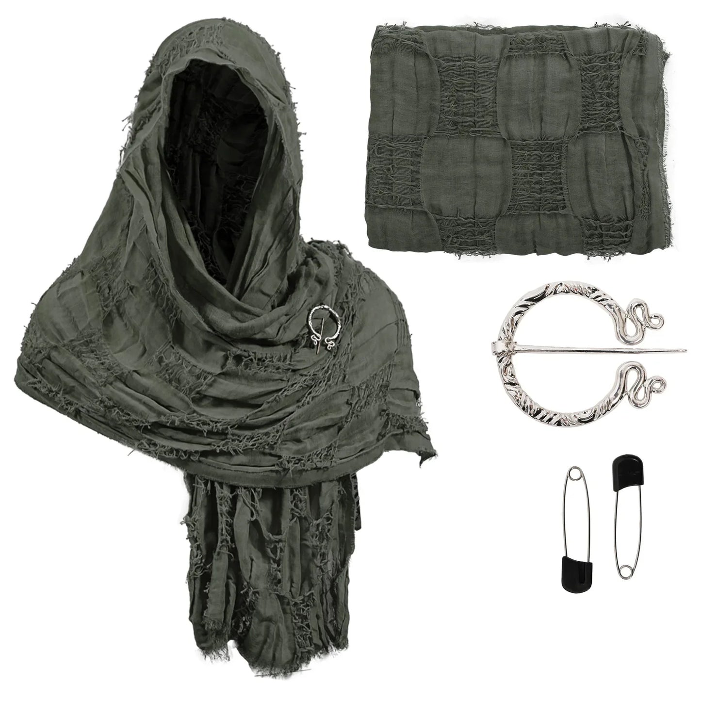 Medieval Drifter's Cloak