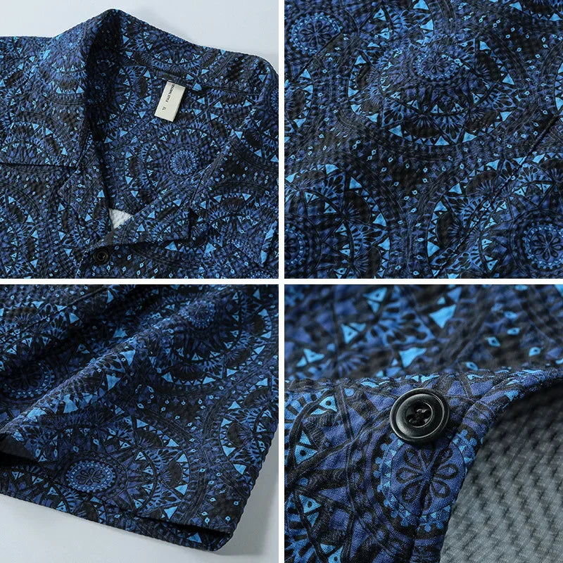 Ambrose Retro Button-Up